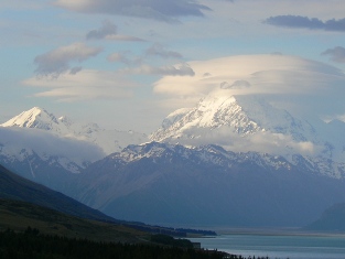 Sunset on Mt Cook